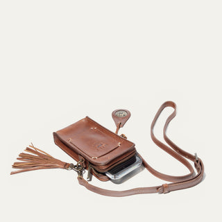 Signature Zip Phone Crossbody - Glamourous Grace