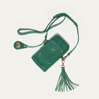 Signature Zip Phone Crossbody - Glamourous Grace