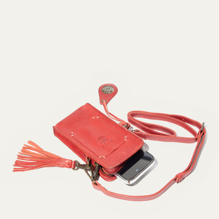 Signature Zip Phone Crossbody - Glamourous Grace
