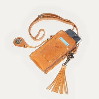 Signature Zip Phone Crossbody - Glamourous Grace