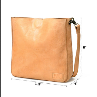Serenity Everyday Crossbody Sling, Tan - Glamourous Grace