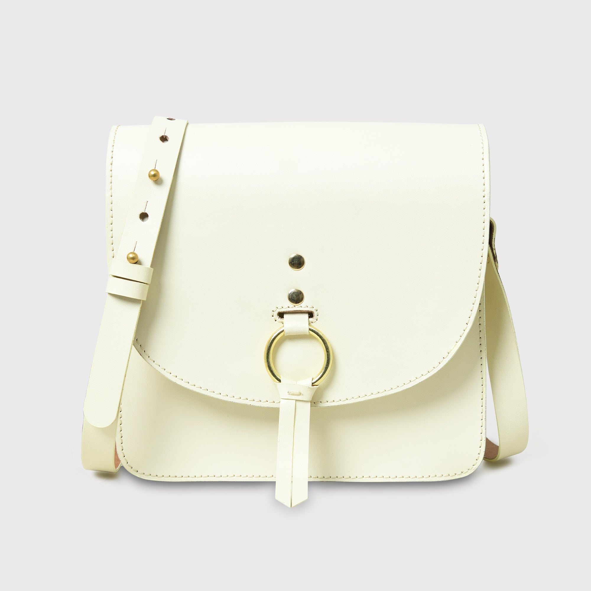 White Elegance Crossbody Sling Bag - Glamourous Grace