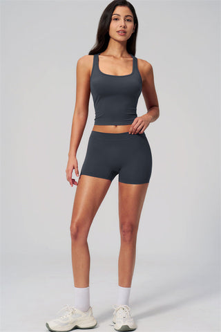 The Revive Crop Top Shorts 2-Piece Set