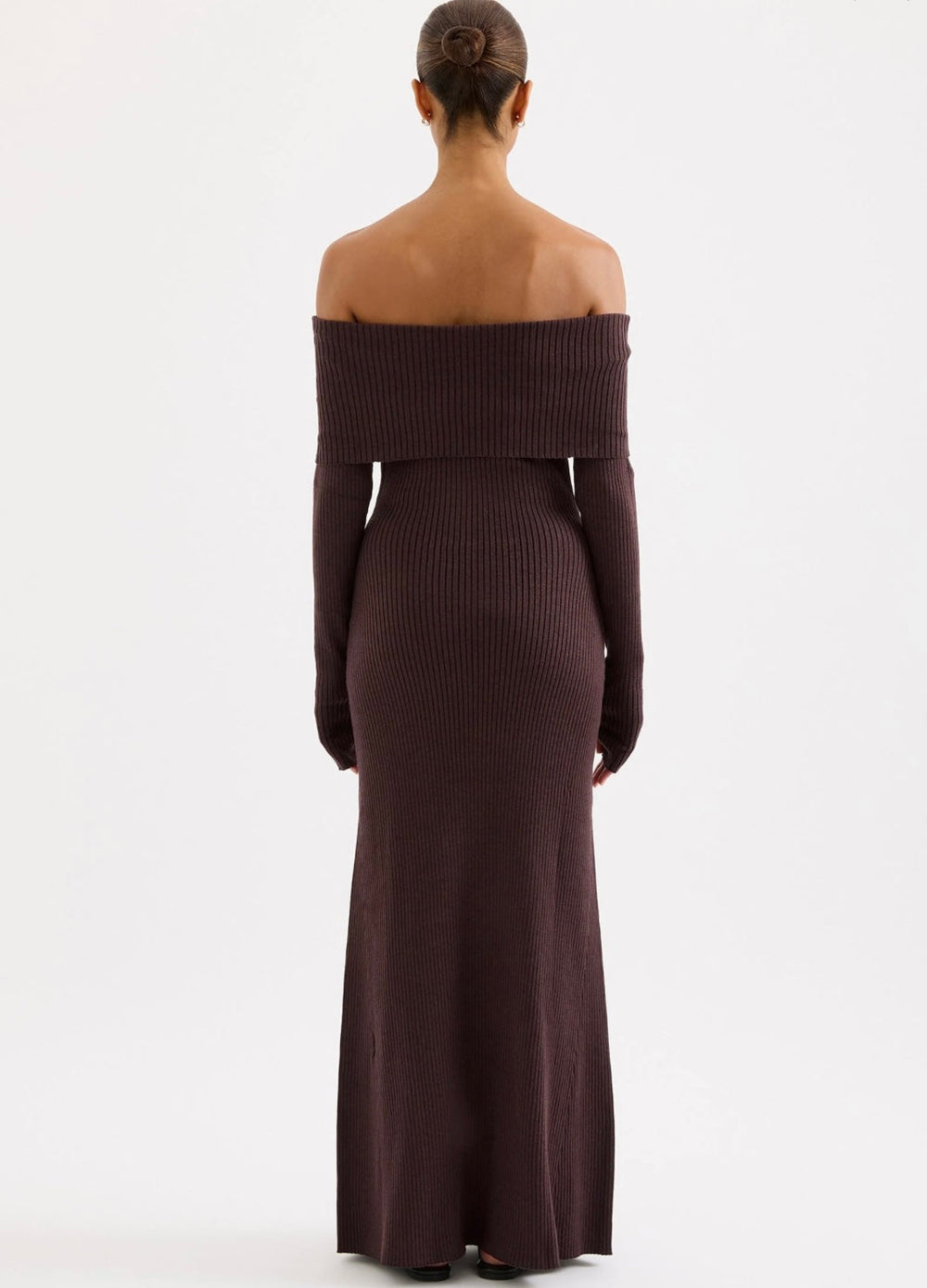 Krishna Off The Shoulder Knit Dress - Glamourous Grace