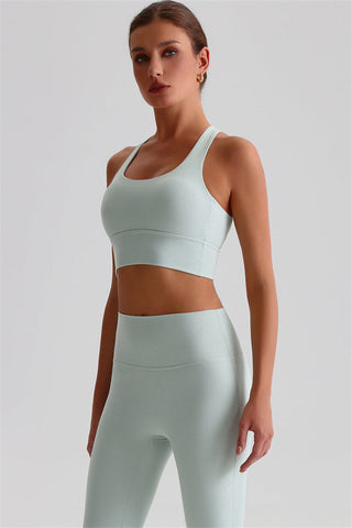 The Brave Sports Bra Flared Leggings 2-Piece Set