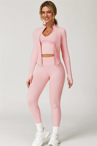 The Delight Jacket Leggings 2-Piece Set - Glamourous Grace