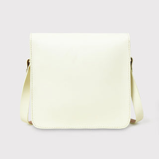 White Elegance Crossbody Sling Bag - Glamourous Grace