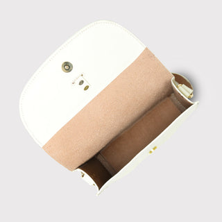 White Elegance Crossbody Sling Bag - Glamourous Grace