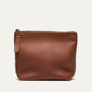 Seneca Square Leather Pouch - Glamourous Grace