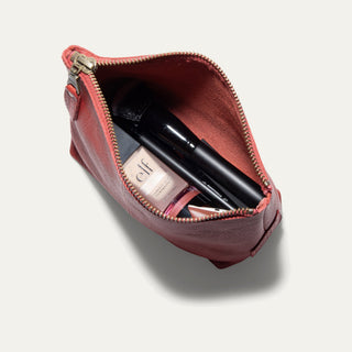 Seneca Square Leather Pouch - Glamourous Grace