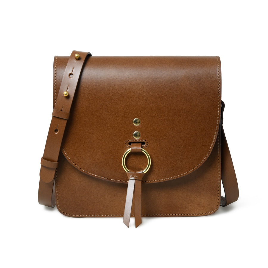Brown Elegance Crossbody Sling Bag - Glamourous Grace