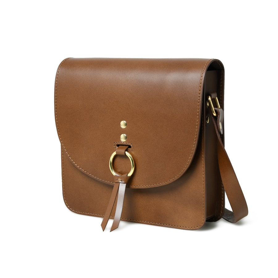 Brown Elegance Crossbody Sling Bag - Glamourous Grace