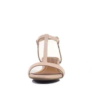 Terri T-Strap Suede Sandals - Glamourous Grace