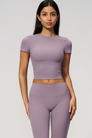 The Zura T-shirt Capri Leggings 2-Piece Set