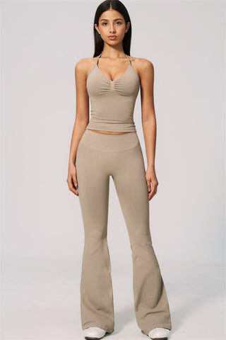 The Velvetine Flared Leggings