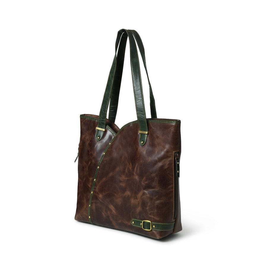 The Riley Handbag - Brown - Glamourous Grace