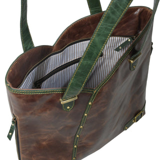 The Riley Handbag - Brown - Glamourous Grace