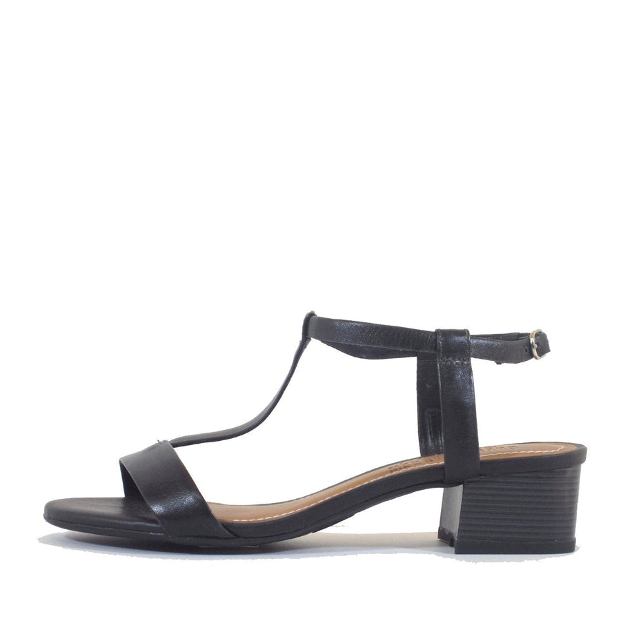Terri T-Strap Suede Sandals - Glamourous Grace
