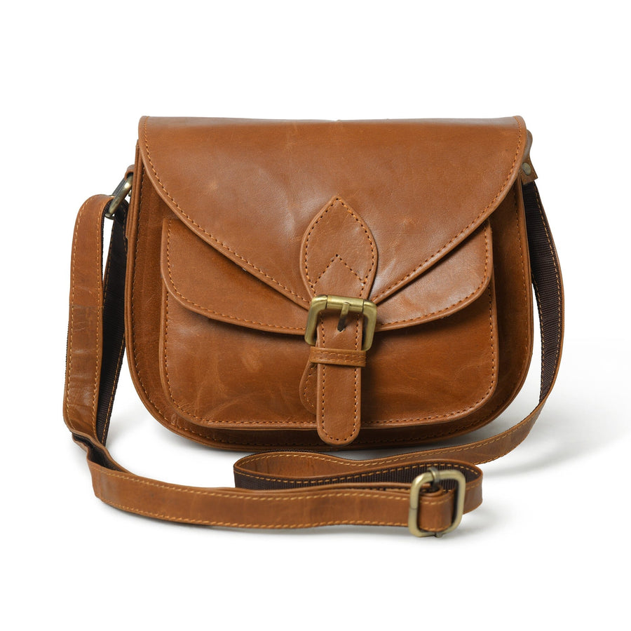The Molina Satchel- Tan Brown - Glamourous Grace