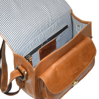 The Molina Satchel- Tan Brown - Glamourous Grace