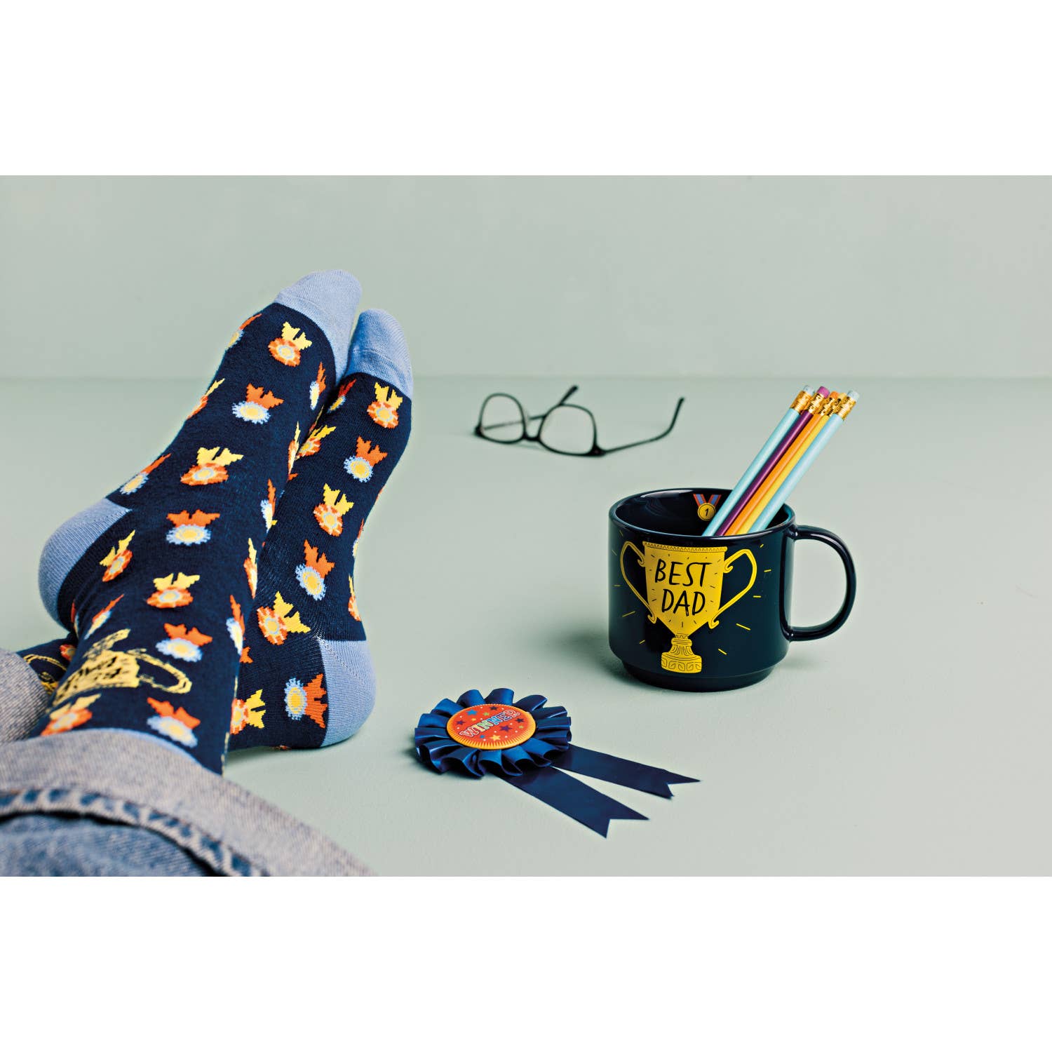 Best Dad Mug & Socks Set