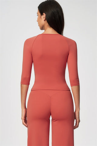The RiseFit Half-Sleeve T-Shirt Straight Leg Pants 2-Piece Set