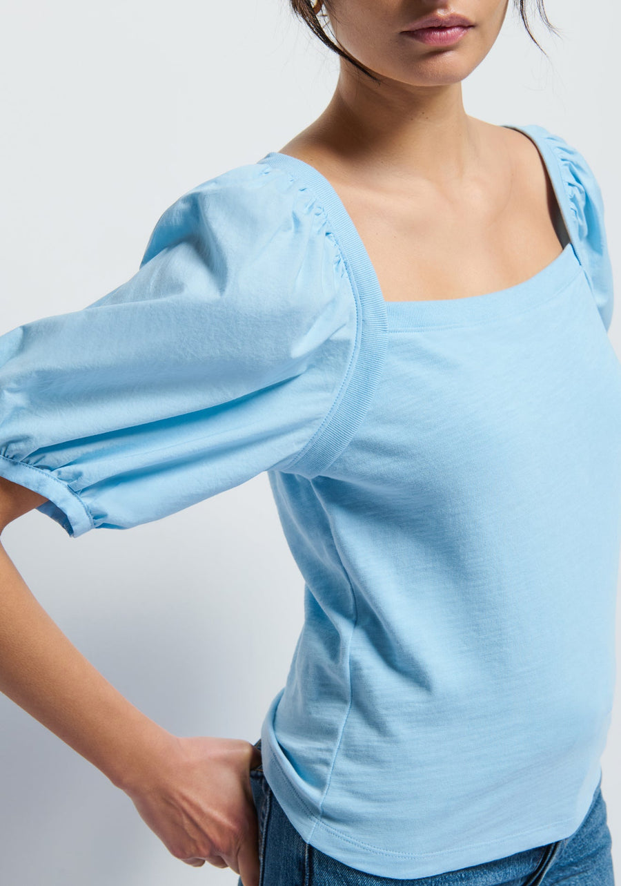 Nation LTD Naya Puff Sleeve Top - Glamourous Grace