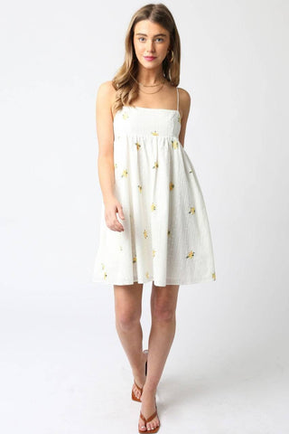 Sarah Floral Mini Dress - Glamourous Grace
