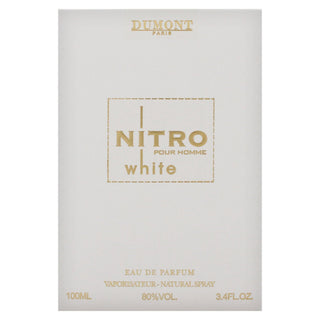 Dumont Paris Nitro White Pour Homme Eau de Parfum 3.4 oz