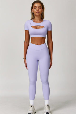 The Lavish Cut-out Crop Top