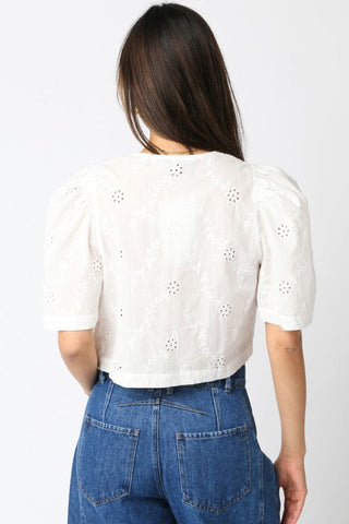 Ciera Tie Front Top - Glamourous Grace