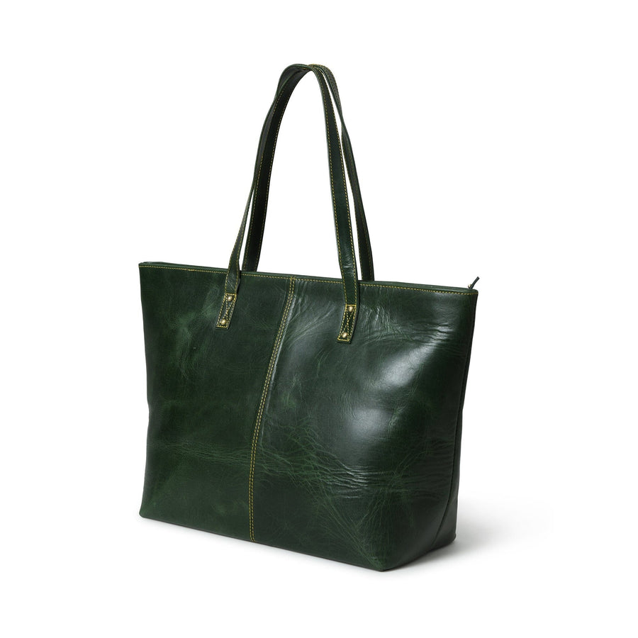The Kim Tote Bag - Green - Glamourous Grace