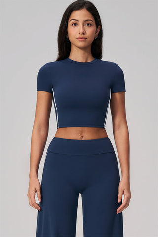 The Breathe T-shirt Straight Leg Pants 2-Piece Set