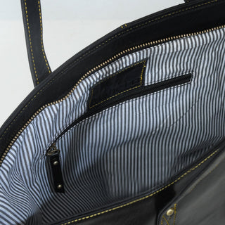 The Kim Tote Bag- Black - Glamourous Grace