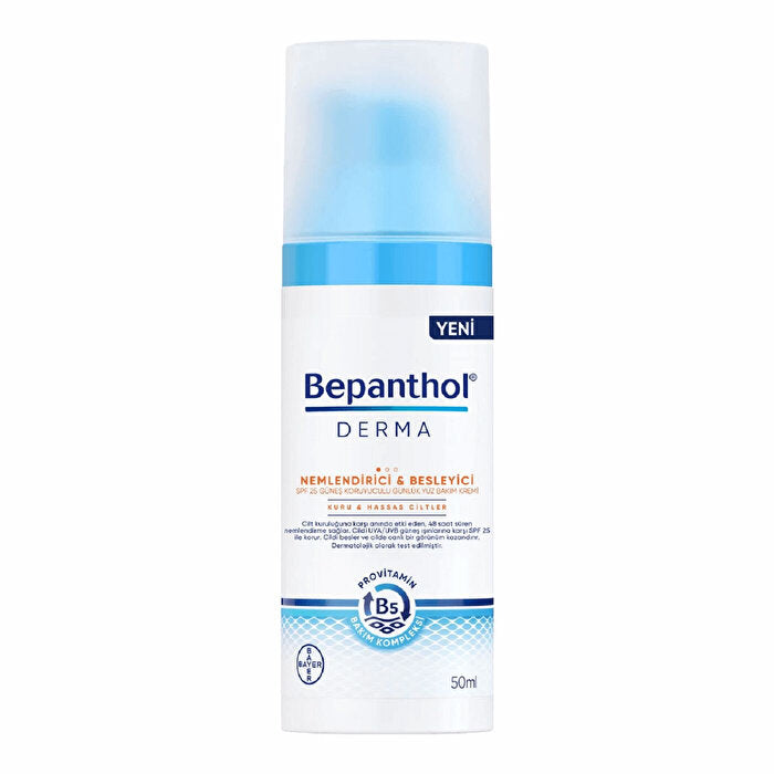 Bepanthol Derma Moisturizing and Nourishing Daily Face Care Cream 50 ml - Glamourous Grace