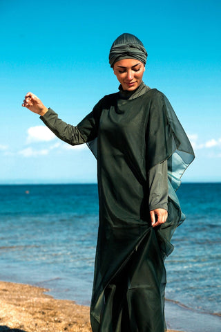 Khaki Pareo Kimono P2202