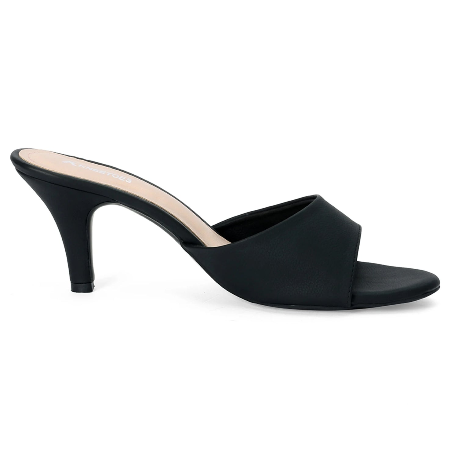 Velina – Black Kitten Heels - Glamourous Grace