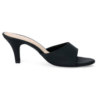 Velina – Black Kitten Heels