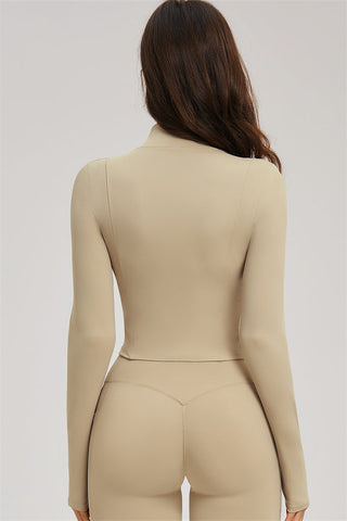 The Sizzle Zip Jacket Sports Bra Leggings 3-Piece Set