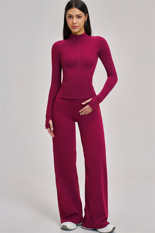 The Swoon Jacket Flared Leggings 2-Piece Set