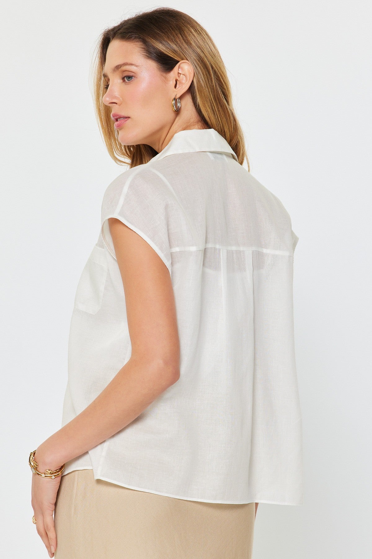 Yelena Short Sleeve And Lace Cami Top Set