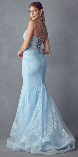 Juliet 250 Embellished Lace Mermaid Dress