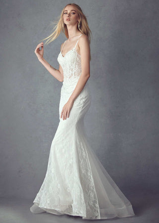Juliet 250 Embellished Lace Mermaid Dress