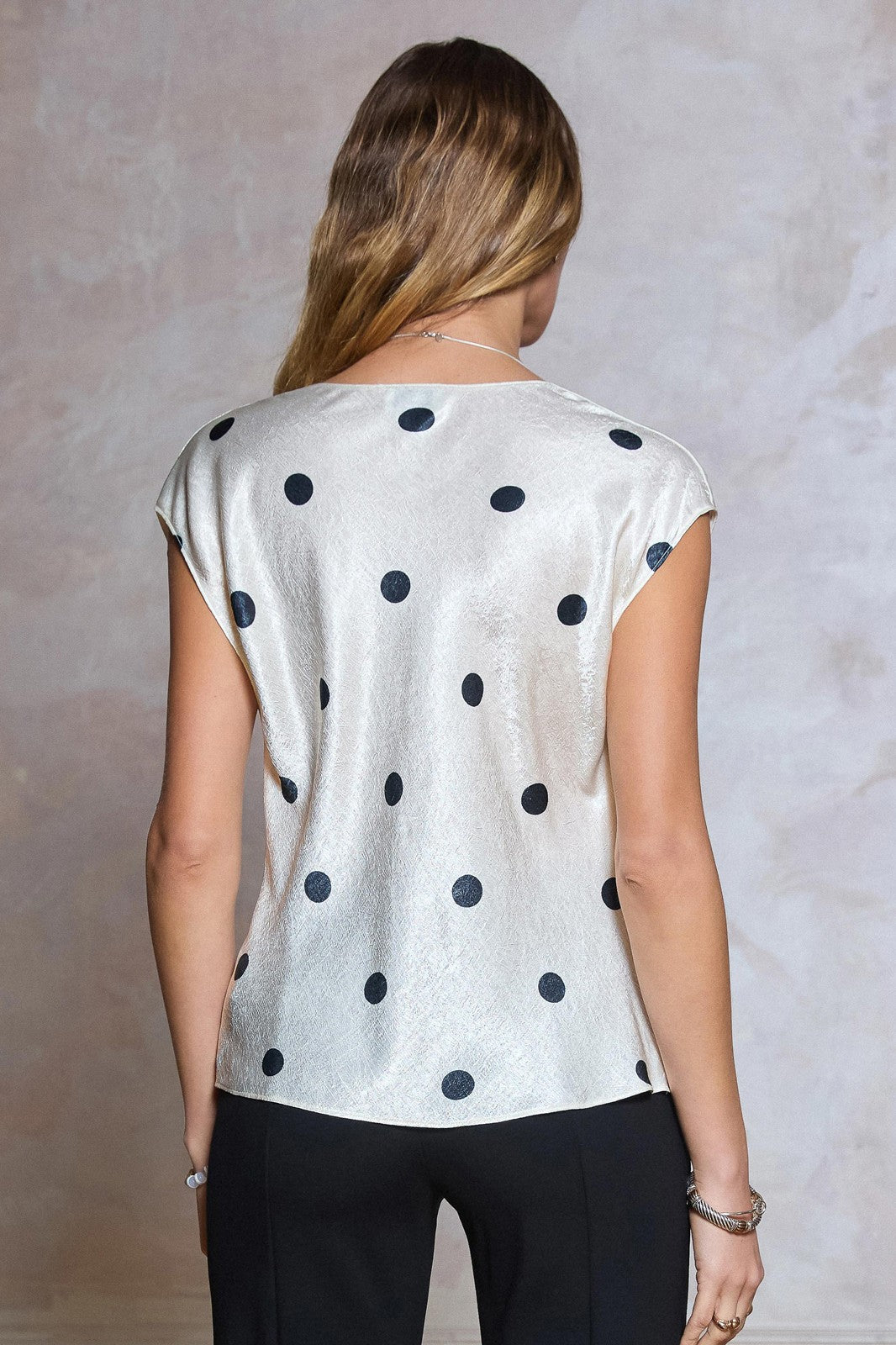 Kia Polka Dot Top - Glamourous Grace