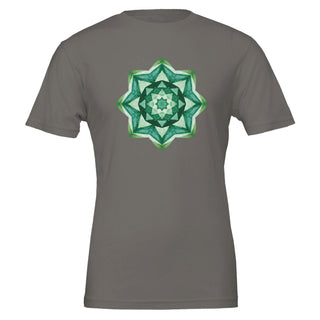 Emerald Sacred Geometry Mandela T-Shirt