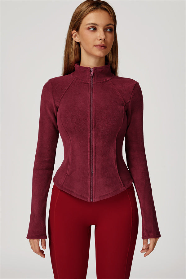 The Glacier Contour Fleece Jacket - Glamourous Grace