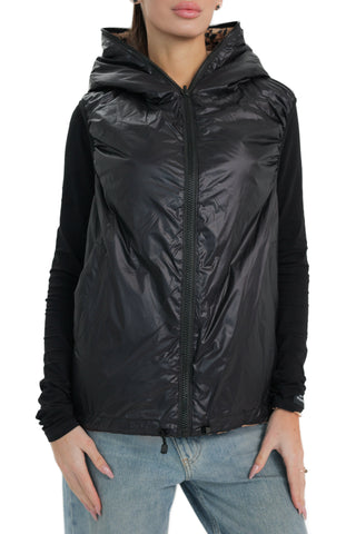 Reversible Light Insulated Vest Black | Leo