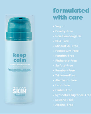 Feel Good Skin | Keep Calm Soothing Daily Moisturizer - Glamourous Grace