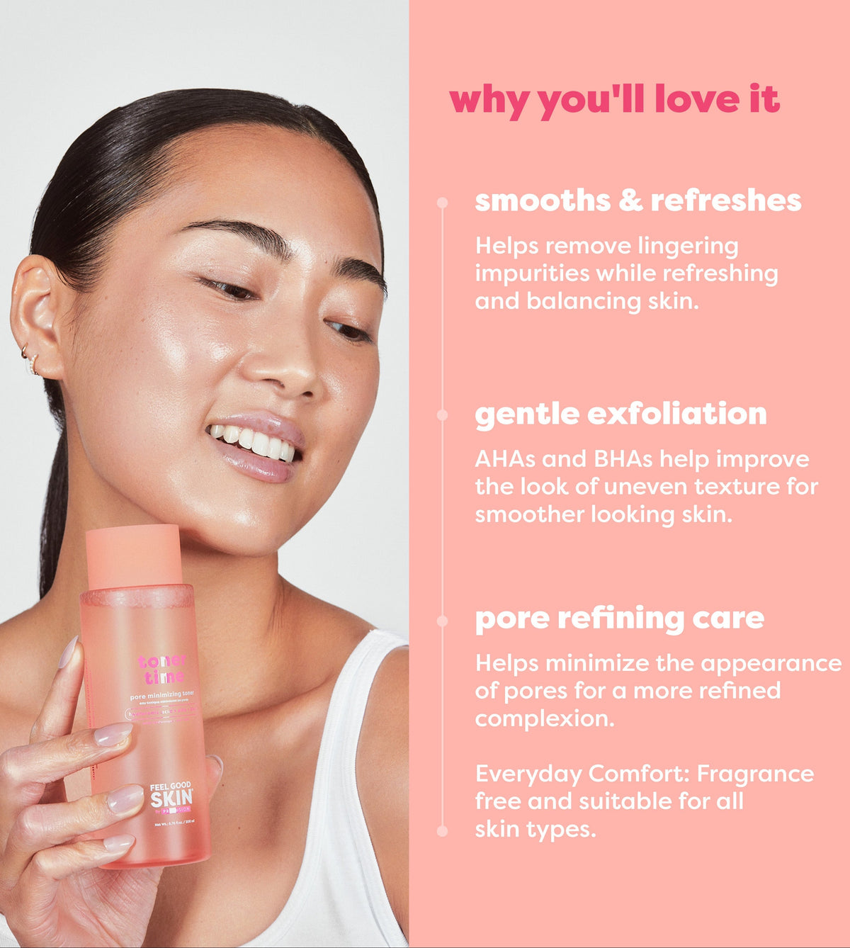 Feel Good Skin | Toner Time Pore Minimizing Toner - Glamourous Grace