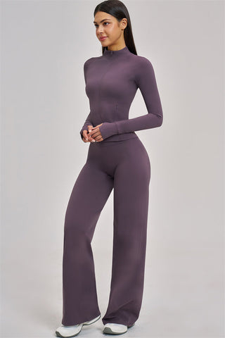 The Swoon Jacket Flared Leggings 2-Piece Set
